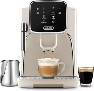 Zulay Kitchen Magia Clasica - Fully Automatic Espresso Machine With Grinder and Touch Screen