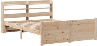 vidaXL Vidaxl - Bed Frame with Headboard without Mattress 120x190 cm Small Double