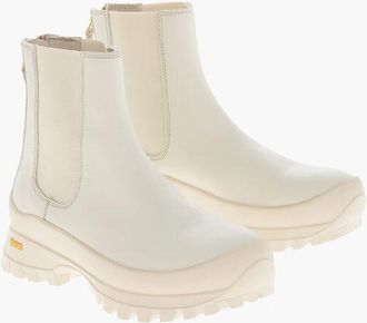 Woolrich Carrion Sole HIKING Leather Chelsea Booties size 39