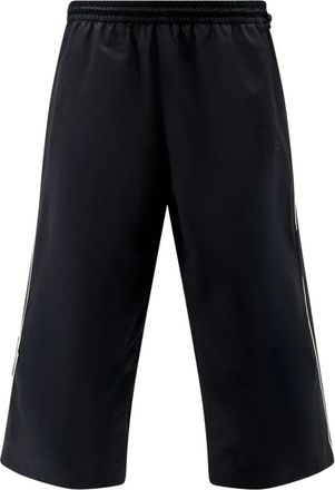 Gucci Fitness, Heren, Zwart, L, Katoen, Bermuda van katoen en nylon met borduursel