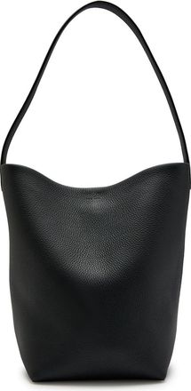 The Row The Row Park Medium Grained Leather Tote - Black - One Size