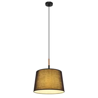 Globo Lighting L&aacute;mpara Colgante - Kikki - Negro - Metal - &Oslash; 38cm - E27 - - Globo