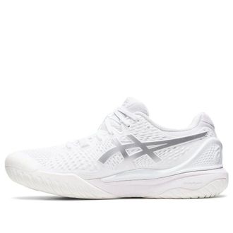 Asics (WMNS) ASICS Gel-Resolution 9 Wide White Pure Silver 1042A226-100