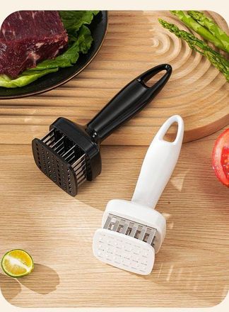 OEM 2 Ablandadores De Carne - Ablandador De Carne Con Aguja - Martillo Para Carne - Martillo Y Maja - Para Bistec, Res, Cerdo, Pollo Y Aves De Corral