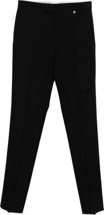 Versace Straight Leg Wool Trousers