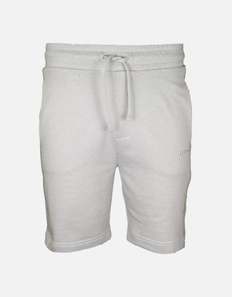 HUGO BOSS Mens HUGO Cotton Terry Tonal Logo Shorts, Light Grey - Size: 32/30/31