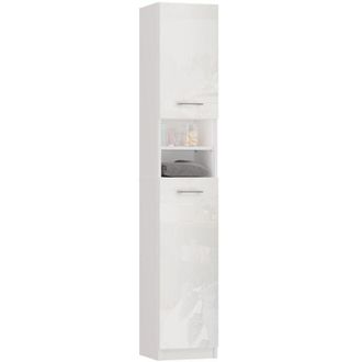 Topeshop Poste De Ba&ntilde;o Marbela 1.0, Blanco Brillo