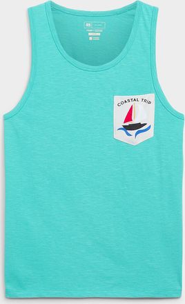 Le 31 Mens Vacation pocket Tank Top Standard fit