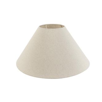 QAZQA Pantalla De L&aacute;mpara Beige 50/17,5/25 Cm, Cil&iacute;ndra Apto Para L&aacute;mpara De Pie - Qazqa