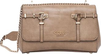 Guess Crossbody Bag - Dames - Schoudertassen - Bruin - ONE Size - Leer - Tassen