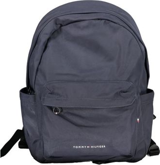 Tommy Hilfiger Polyester Rugzak - Heren - Rugzakken - Blauw - ONE Size - Polyester - Tassen