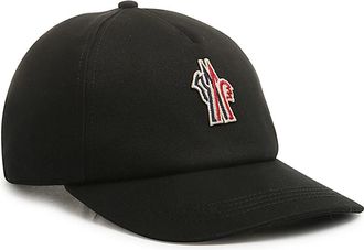 Moncler Caps, male, Black, Size: ONE SIZE Black Baseball Hat Grenoble Style