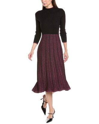 Nanette Lepore Lurex Sweaterdress