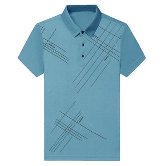 Generic Polo Shirts for Men Adult Summer Short Sleeve Breathable T Shirt Casual Summer Mens Short Sleeved Poloshirts Poloshirts Base Lapel Stretch Polos Shirt