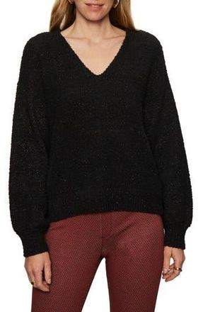 Sanctuary Teddy Shine Sweater in Black at Nordstrom Rack, Size X-Large