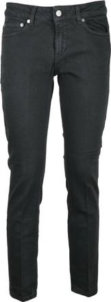 Dondup Skinny Monroe Jeans - Dames - Slim Fit Jeans - Zwart - W32 - Katoen - Jeans
