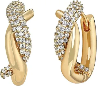 Liv Oliver 18K Plated Earrings