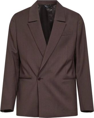 Costumein Donatien Blazer - Heren - Business blazers - Bruin - L - Wol - Kostuums