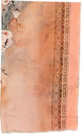 D'Aniello Floral Print Scarf