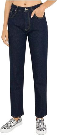 Kenzo Navy Slim Fit Jeans - Dames - Regular Fit Jeans - Blauw - W29 - Katoen - Jeans