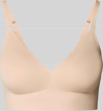 Skiny Skiny Bustier mit herausnehmbaren Cups in Beige, Gr&ouml;&szlig;e 36