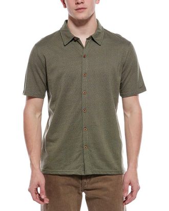 Weatherproof Vintage Weatherproof Vintage Neat Coatfront Knit Shirt