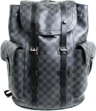 Louis Vuitton Pre-owned Damier Graphite Zaino - - Pre-owned - Uomo - Grigio - ONE SIZE
