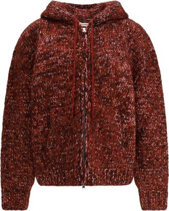 Namacheko Felpa Maurius con zip - Rosso