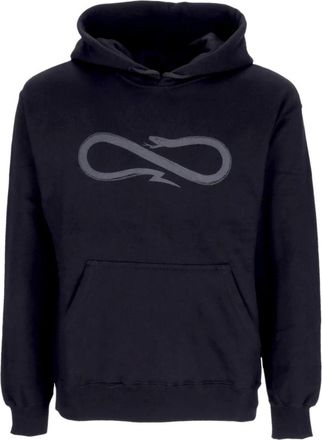 PROPAGANDA Zwarte Logo Hoodie Lange Mouw - Heren - Hoodies - Zwart - XL - Katoen - Hoodies & sweatvesten
