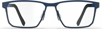 Blackfin Bf991 Westhampton Rectangular Frame Eyeglasses with Matte Deep Blue Finish