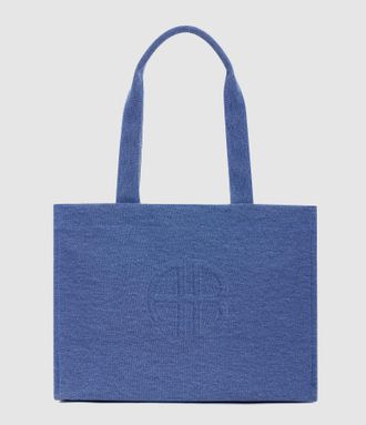 Anine Bing Tote Bag Lara Washed Blue