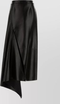 Givenchy leather asymmetric skirt