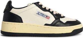 Autry Schwarz -Wei&szlig; -Lear -Medaillengewinner Turnschuhe