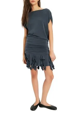 Free People Daybreak Minidress in Black at Nordstrom Rack, Size X-Small