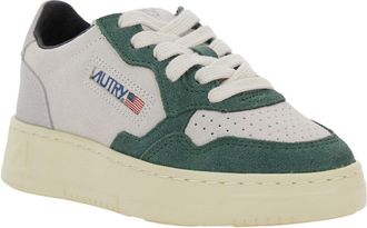 Autry Boys Medalist Multicolor Low Top Sneakers Suede Cow Leather Trainers