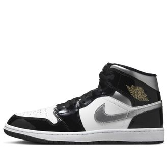Nike Jordan Air Jordan 1 Mid Black Patent HV0789-010