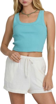 Billabong Wanderer Cotton Drawstring Shorts in Salt Crystal at Nordstrom, Size X-Large