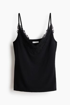 H&M MAMA Still-Tr&auml;gertop - Schwarz