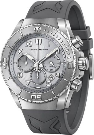 Technomarine Manta Ocean Chronograph Quartz Silver Dial Mens Watch TM-225001