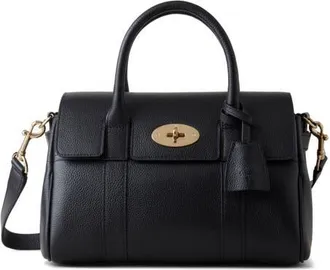 Mulberry Small Bayswater Satchel in Black at Nordstrom