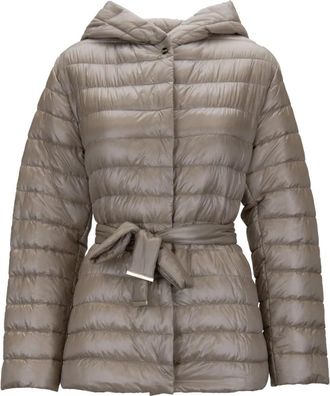 Herno Pi 002030D 1985 Down Jacket - Dames - Gewatteerde jassen - Grijs - S - Katoen - Jassen