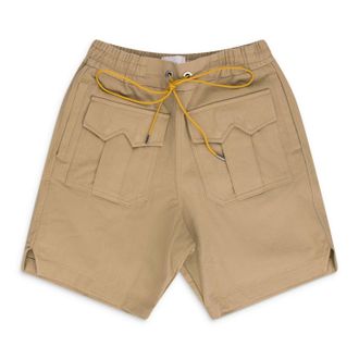 Rhude Khaki Cerano Safari Shorts