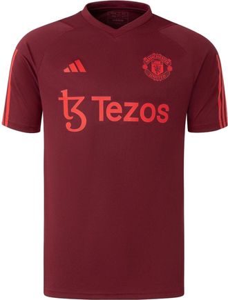 adidas Manchester United Tiro 23 Training Jersey Asia Sizings Red IA7245