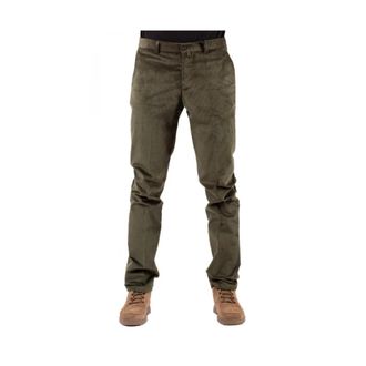 Brooksfield Uomo, Pantaloni, Verde, M, new