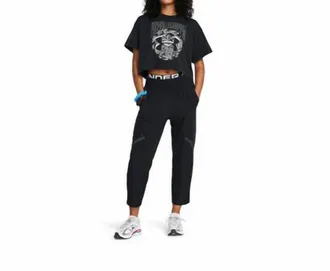 Under Armour Womens Unstoppable Ankle Pants In Black