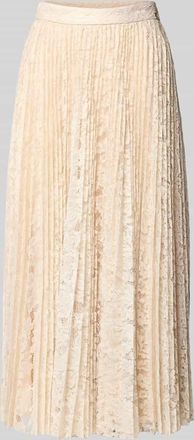 Guess Maxirock mit Reißverschluss Modell CHARLOTTE in Sand, Größe XL