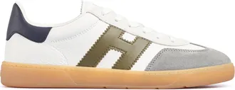Hogan Low-Top Sneakers with Textured Leather Upper