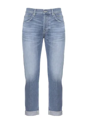 Dondup Blue Icon Cotton Jeans