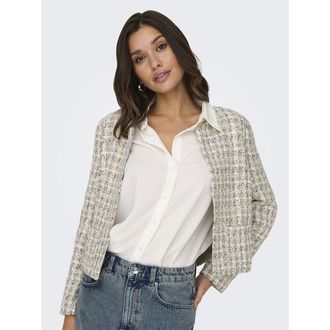 Jacqueline de Yong Kort jasje in tweed