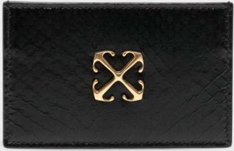 Off-white Womens Off-White Jitney Simple Card Card Ayers Black - Size: O/S